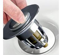 Filtro doccia a fungo con tappo anti-intasamento universale, con nucleo elastico, per lavandino di cucina e bagno, blocca i capelli e impedisce l'ostruzione Tagli UnicaABS