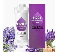 Filtro doccia con aroma e vitamina C, migliora la salute della pelle e dei capelli (aroma di lavanda)