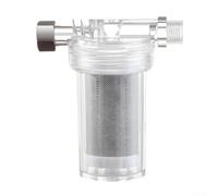 Filtro doccia con carbone attivo per purificare l'acqua, compatibile con la maggior parte dei soffioni e rubinetti, metalli pesanti, soffione doccia purificante dell'acqua fo