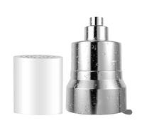 Filtro doccia per acqua dura,Filtro per soffione doccia ad alte prestazioni,Filtro per acqua dura al carbone attivo - Elimina Cloro e impurità, migliora la condizione della pelle, capelli