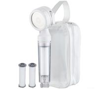 Filtro doccia portatile da viaggio con testa di spruzzo staccabile portatile per uso camper campeggio all'aperto compatibile con la maggior parte degli apparecchi standard (D)