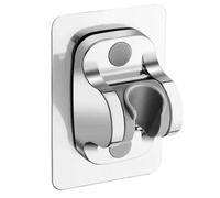 Filtro Doccia Regolabile a 9 Modalità con Soffione ad Alta Pressione con Tubo Flessibile Risparmio Idrico Ugello Spray con Arresto a Chiave Accessori for il Bagno(Sliver Holder)