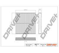Filtro Drve+ DP1110.12.0083, Aria Interna Per GREAT WALL, HONDA