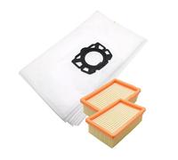 Filtro e sacchetti for la polvere compatibili con Karcher MV4 MV5 MV6 WD4 WD5 WD6 compatibili con Karcher WD4000 a WD5999 Parte #2.863-006.0 Parti for aspirapolvere (Color : B)