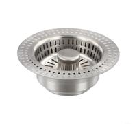 Filtro e tappo di scarico per lavello da cucina in acciaio inox per filtraggio efficiente e prevenzione della ruggine nelle cucine domestiche (2)