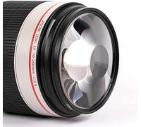 Filtro Effetto Vortice Per Fotocamera Da 3,03", Filtro Effetto Speciale a Spirale Halo Swirl, Filtro Prismatico In Vetro Ottagonale, Con Borsa Portaoggetti, Per Fotocamere Reflex