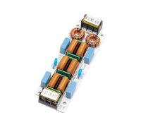 Filtro EMI 10A Soppressore di Interferenze Elettromagnetiche un 4 Stadi Purificatore Amplificatore Audio EMC di Potenza Comune Senza Guscio