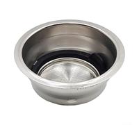 Filtro estraibile in acciaio inox da 51 mm compatibile con EC680/EC685 - Tazza rimovibile per misurare fondi di caffè (1 cestello per tazze)