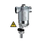 FILTRO FAR CROMATO COMPLETO DI MAGNETE CON ATTACCHI FEMMINA-FEMMINA E MANOMETRO