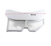 Marel Shop® - Filtro Filacci Lanugine Larghezza 32,5 cm per Asciugatrice compatibile con Vestel Akai Midea Comfee Amica per Modelli : ASC8000K-M - SUPF812W