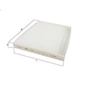 Filtro, filtro abitacolo KNECHT LA 1677 per VOLVO XC40 (536) 2 2017-2021