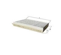 Filtro, filtro abitacolo KNECHT LAK 889 per FIAT 500X (334_) 2 2014-2018