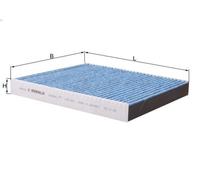 Filtro, filtro abitacolo KNECHT LAO 816 VW TAIGO (CS1) 1 2021-2024