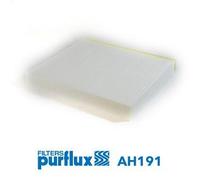 Filtro, filtro abitacolo PURFLUX AH191 AUDI A2 (8Z0) 1.4 2000-2005