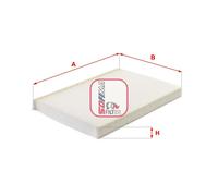 Filtro, filtro abitacolo SOFIMA S 3391 C per GIULIA (952_) 2 2016-2022