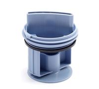 Filtro fluff 00647920 compatibile con Bosch/Siemens/Neff, ricambio per lavasciuga filtro pompa di scarico Ø 64 mm per Bosch/Siemens/Constructa/Neff(blu)