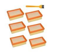 Filtro For Aspirapolvere 2.863-005.0, Compatibile Con KARCHER, MV4 MV5 MV6 WD4 WD5 WD6, Filtri Di Ricambio For Aspirapolvere A Umido E A Secco(6pcs)
