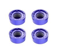 Filtro For Aspirapolvere, Compatibile Con Dyson, Filtro V8 V7, Pezzi Di Ricambio For Robot Aspirapolvere, Filtro Lavabile Anteriore E Posteriore, Accessori For La Pulizia.(4pcs Blue)