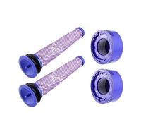 Filtro For Aspirapolvere, Compatibile Con Dyson, Filtro V8 V7, Pezzi Di Ricambio For Robot Aspirapolvere, Filtro Lavabile Anteriore E Posteriore, Accessori For La Pulizia.(2set 4pcs)