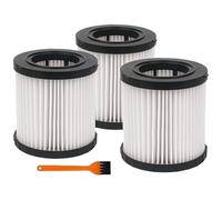 Filtro For Aspirapolvere DCV5801H Da 3 Pezzi, Compatibile Con DeWalt, Filtri A Cartuccia For Aspirapolvere Shop Vac DCV580 DCV581H DCV5801H For Liquidi/secchi
