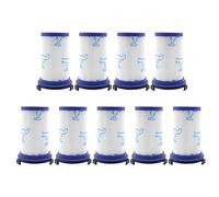 Filtro for aspirapolvere for Tefal for Rowenta for Force 360 ZR009001 Accessori for parti del filtro for aspirapolvere Lodevole (Size : 9 Pcs)
