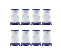 Filtro for aspirapolvere for Tefal for Rowenta for Force 360 ZR009001 Accessori for parti del filtro for aspirapolvere Lodevole (Size : 8 Pcs)
