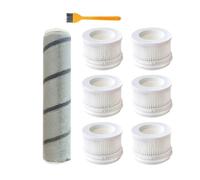 Filtro for aspirapolvere portatile compatibile con Xiaomi Mijia 1C K10 Spazzola rotante Parti di ricambio Spazzole 8 pezzi