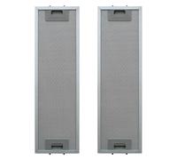 Filtro For Cappa Aspirante 2 Pezzi 160x525mm, Compatibile Con Cata, Compatibile Con Nodor, Accessorio For Grasso Di Sfiato Della Cucina