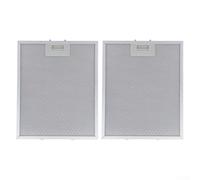 Filtro for cappa in alluminio - Filtro di sfiato in rete metallica da 12,8x13,4 pollici - Trappola for grassi a 5 strati - Confezione da 2