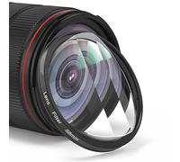 Filtro for fotocamera caleidoscopio effetti speciali accessori for fotografia prisma for lenti SLR (Size : Add 77mm Adapter, Color : 58mm 9 Prism)