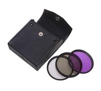 Filtro for fotocamera Filtro UV + CPL + FLD Kit filtro circolare, for Nikon for Canon for Pentax for fotocamera for Sony 58mm/52/55/67/72/77mm(Size:52mm)