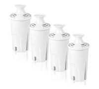 Filtro for l'acqua certificato for brocca da 2 pezzi, ricambio, compatibile con Brita, brocche e dispenser(4pcs)