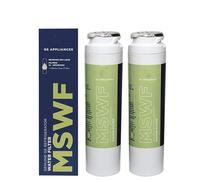 Filtro For L'acqua Del Frigorifero MSWF, Sostituzione For GE MSWF SmartWater 101821B 101820A(2pcs)