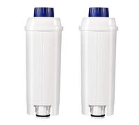 Filtro for macchina da caffè, compatibile con Delonghi, con addolcitore attivato, filtro dell'acqua, compatibile con De'Longhi, ECAM, Esam, ETAM, BCO(2pcs)
