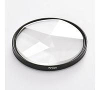 Filtro for obiettivo della fotocamera Prisma in vetro colorato Prisma for caleidoscopio da 77 mm Variabile di soggetti Accessori for la fotografia della fotocamera Prismlensfx (Size : With 52 adpater