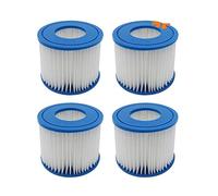 Filtro for piscina di ricambio adatto for cartuccia filtro Bestway Flowclear taglia VI for Lay-Z-per spa - for Miami Vegas Palm Springs Paris Lodevole (Size : 4 PCS)