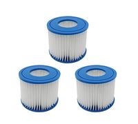 Filtro for piscina di ricambio adatto for cartuccia filtro Bestway Flowclear taglia VI for Lay-Z-per spa - for Miami Vegas Palm Springs Paris Lodevole (Size : 3 PCS)