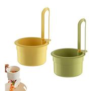 Filtro for rubinetto sospeso, cestello for lavello, raccoglitore di rifiuti alimentari autopulente for lavello da cucina, filtro di scarico facile da installare con sgancio inferiore.(2pcs A)