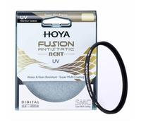 Filtro fotocamera Hoya Fusion Antistatic Next UV 55mm alluminio nero