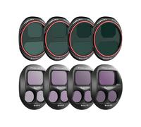 Freewell Confezione da 8 filtri ND e ND/PL per DJI Mavic 4 Pro - Set completo da ND4 a ND64 con polarizzatori per il controllo della luce di un'intera giornata, riduzione dell'abbagliamento e riprese