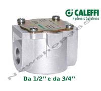 FILTRO GAS GPL METANO PER CALDAIA E SCALDINO SCALDABAGNO 1/2 3/4 CALEFFI COMPACT