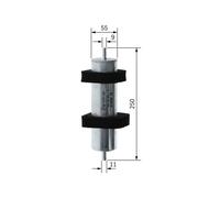 Bosch N2068 - Filtro Diesel
