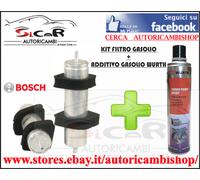 FILTRO GASOLIO + ADDITIVO CARBURANTE PER AUDI A4 A5 A6 A6 AVANT A7 A8 Q5 E MACAN