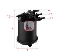 FILTRO GASOLIO ESPACE III MASTER 2.2 dCi LAGUNA MEGANE KANGOO SCENIC 1.9 dCi
