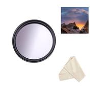 Filtro graduato per obiettivo della fotocamera Filtro a colori da 46 mm grigio per fotocamera Nikon Z5, Z6, Z6 II, Z7, Z7 II con obiettivo Nikon NIKKOR Z DX 16-50mm f/3.5-6.3 VR