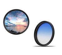 Filtro graduato professionale, 49 mm, blu, graduato, 49 mm, dHD, digitale, blu