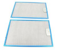 Filtro grasso metallo 350x242 per 2 per cappa