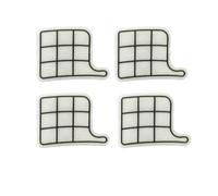 Filtro Griglia Motore per Folletto VK135 VK136 - Set 4 Pezzi Compatibili Vorwerk - Ricambio Anti-Polvere Alta Qualità per Aspirapolvere