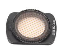Filtro HD con Effetto Striato per Osmo Pocket 3 - Filtro per Obiettivo Professionale per Fotocamera Sportiva (Striscia d'oro)