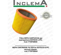 Filtro HEPA CARTUCCIA per aspirapolvere SOTECO & IPC Cod: FTDP28844